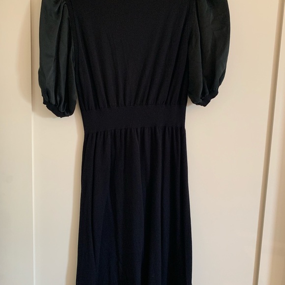 BCBG MaxAzria Silk Cotton Sweater Dress - Picture 3 of 5